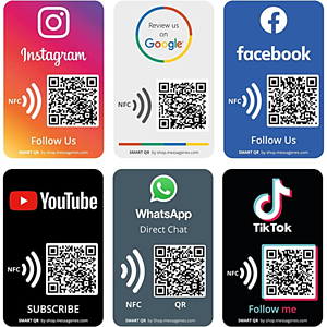iTAGL Smart NFC Digital Business Epoxy Sticker