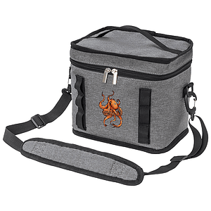 Heather Lite Insulated Lunch Bag w/ Top Handle & Crossbody Strap