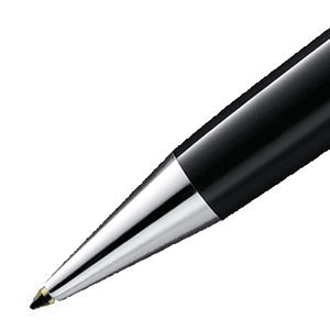 MONTBLANC® Meisterstück Luxury Platinum-Coated Midsize Ballpoint Pen w/ Gift Box