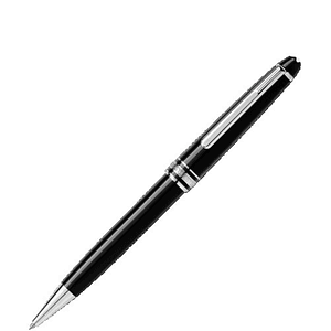 MONTBLANC® Meisterstück Luxury Platinum-Coated Classique Ballpoint Pen w/ Gift Box