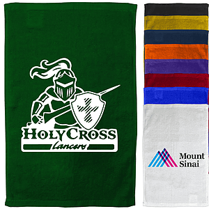 275 GSM 11" x 18" Cotton Velour Rally Towels