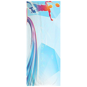 30″ X 60″ Sublimated Silk Touch Velour Beach Towel
