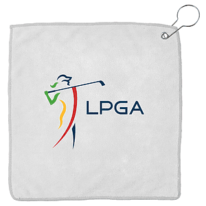 12" x 12" Sublimated Micro Fiber Golf Towel
