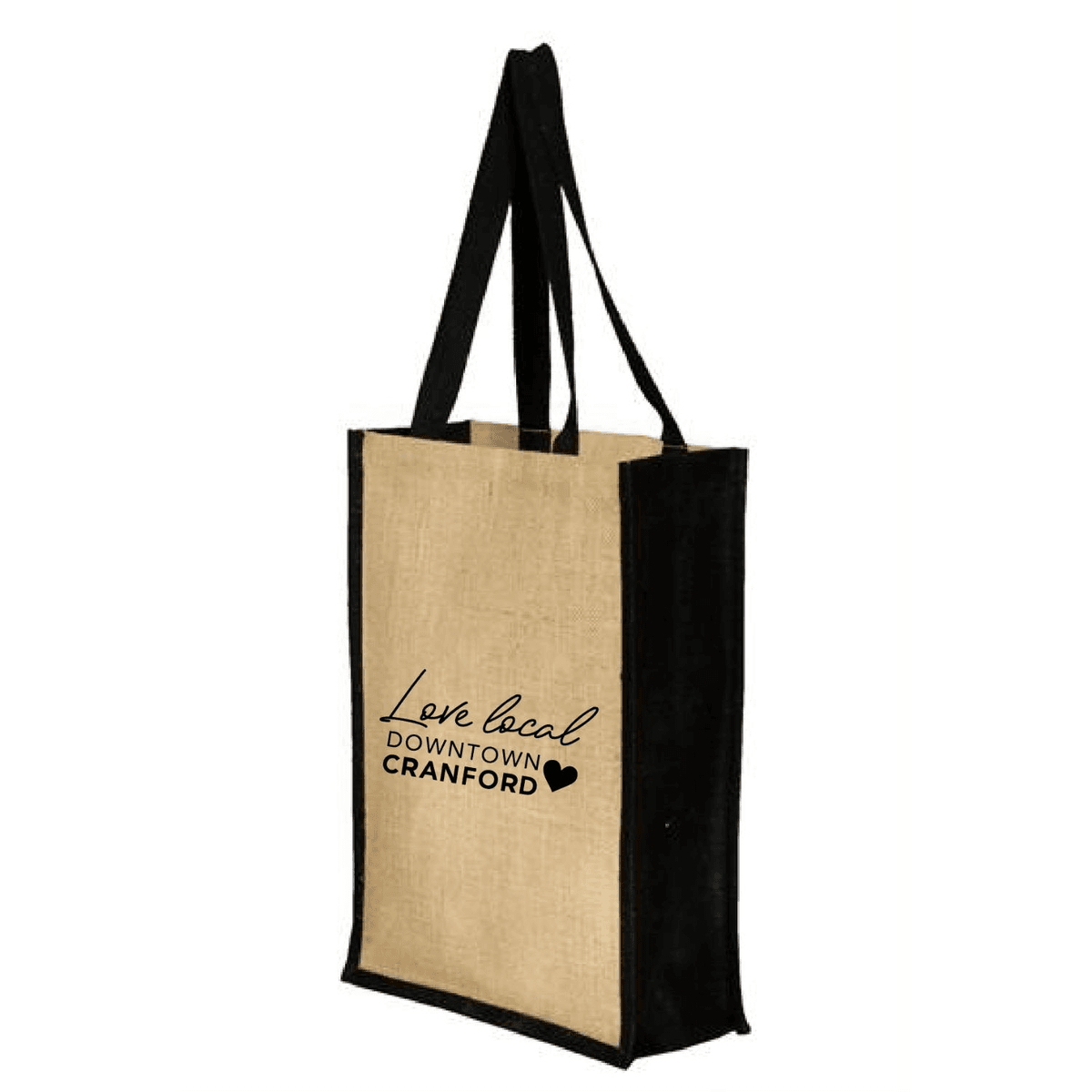 Eco-Friendly Jute Tote with Long Web Handles