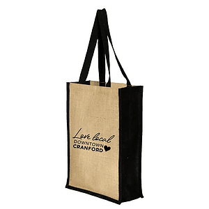 Eco-Friendly Jute Tote with Long Web Handles