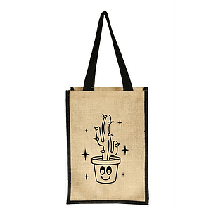 Eco-Friendly Jute Tote with Long Web Handles