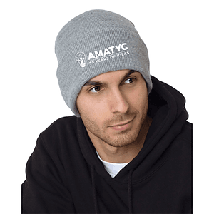 100% USA-Union Made 12" Headwear Acrylic Knit Cuff Beanie
