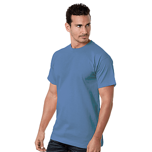 USA-Made 100% Pre-Shrunk Heavyweight Crew Tee Shirt