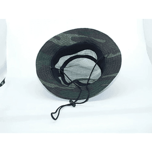 True American Made Mesh Camo Bucket Hat W/ Adjustable Drawstring