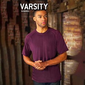 Men’s Performance Crew Neck T-Shirt with Set-In Sleeves