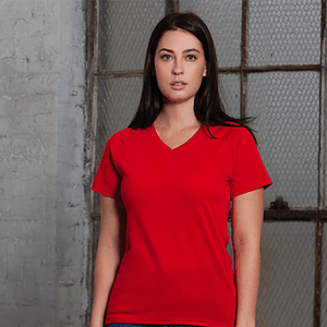 Women’s Performance V-Neck T-Shirt with Set-In Sleeves
