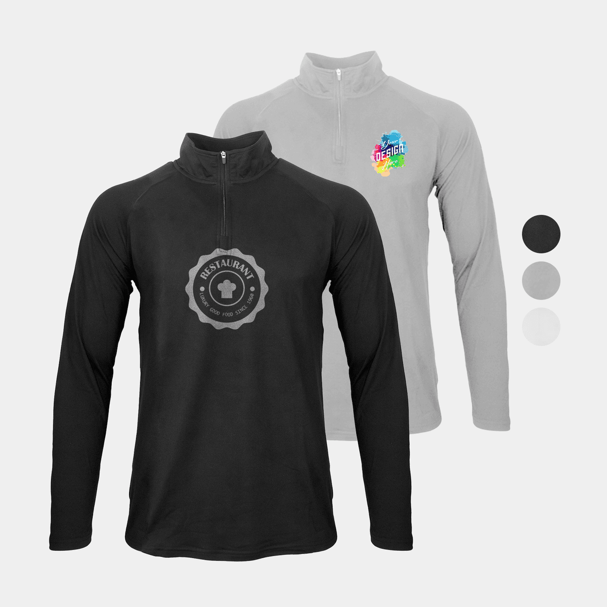 Velvet Jersey Men’s 1/4 Zip Pullover