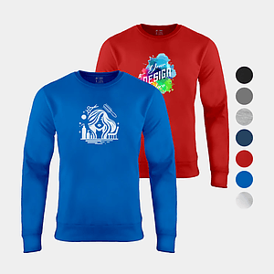 Unisex Essential Fleece Crew Neck Pullover
