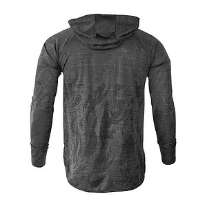 Unisex Covert Camo Lightweight Droptail Hoodie