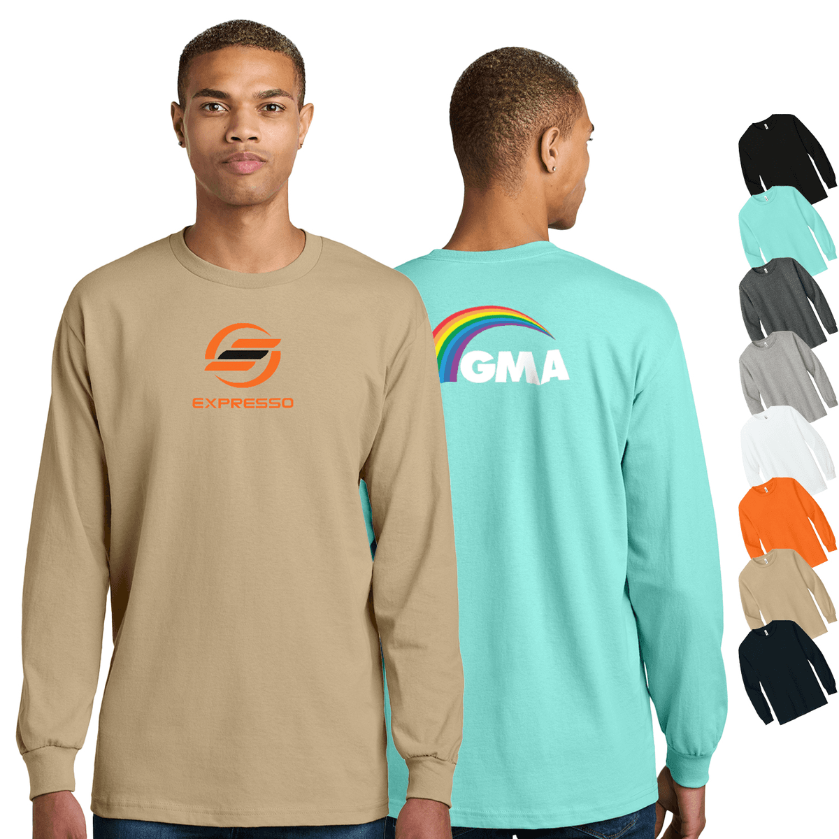 American Apparel® Heavyweight Unisex Long Sleeve T-Shirt