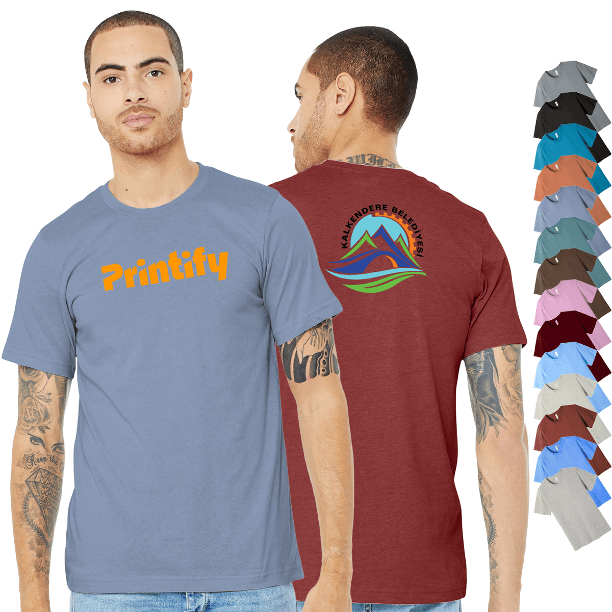 BELLA+CANVAS ® Unisex Heather CVC Short Sleeve Tee