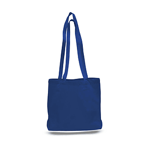 Large Cotton Canvas Messenger Tote Bag USA Decorated (18" x 14")