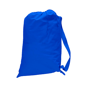 Medium Size Cotton Canvas Drawstring Heavy Duty Bag USA Decorated (19" x 27")