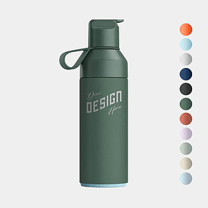 17 oz Ocean Bottle® Recycled Stainless Steel Vacuum Insulated Water Bottle w/ Straw Cap