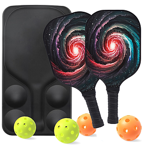 Fiberglass Pickleball Set for Kids w/ EVA Bag