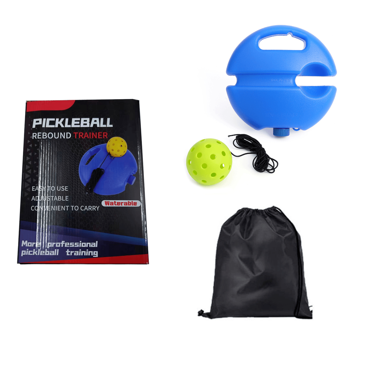 Pickleball Rebound Trainer Set