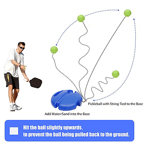 Pickleball Rebound Trainer Set