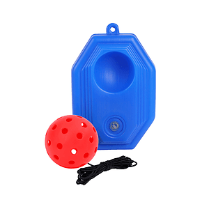 Pickleball Rebound Trainer with 40 Hole Ball