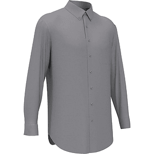 PERRY ELLIS® Heathered Woven Men's Button-Down Dress Shirt with Custom Logo