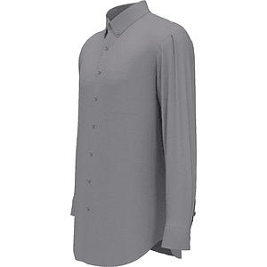 PERRY ELLIS® Heathered Woven Men's Button-Down Dress Shirt with Custom Logo