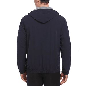 PERRY ELLIS® Water Repellent Men's Full Zip Jacket with Custom Logo