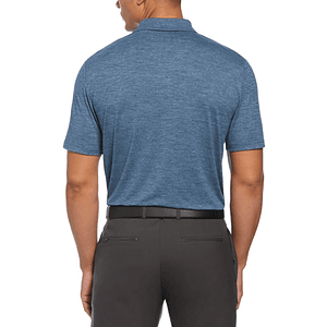 PERRY ELLIS® Moisture Wicking Double Knit Men's Polo Shirt with Custom Logo