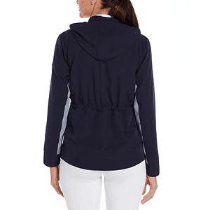 PERRY ELLIS® Water Repellent Women's Full Zip Jacket with Custom Logo