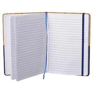 5.75" x 8.35" Greensburg Hard Cover Notebook w/ Cork Binding