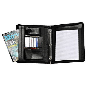 Custom Zippered 3-Ring Portfolio
