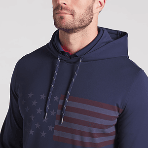 PUMA® Volition Flag UPF 50+ Men's Golf Hoodie