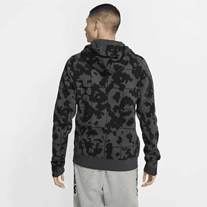 Men's rPET Recycled 100% Polyester Sublimation Performance Full-Zip Hoodie