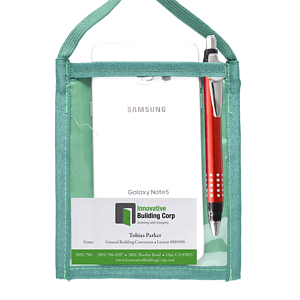 rPET Zippered Front Pocket Pouch