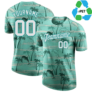 Men's rPET Recycled 100% Polyester Sublimation Performance T-Shirt