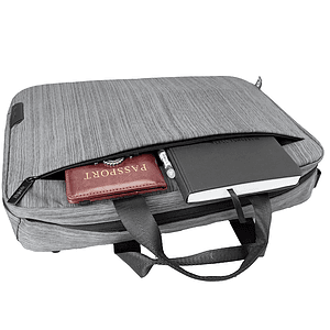 RejuVe® MOTO Recycled Heather Modern Business 16" Laptop Brief Bag