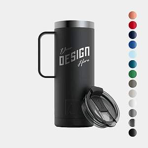 20 oz RTIC® Stainless Steel Ceramic Lined Road Trip Travel Mug