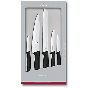 Victorinox® - Swiss Army German Made 5-Piece Kitchen Knife Set