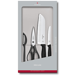Victorinox® - Swiss Army German Made 4-Piece Kitchen Knife Set