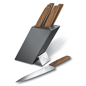 Victorinox® - Swiss Army German Made 6-Piece Block Knife Set