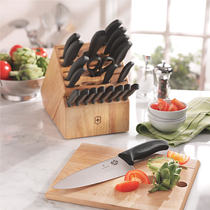 Victorinox® - Swiss Army German Made 22-Piece Block Knife Set
