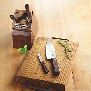 Victorinox® - Swiss Army German Made 7-Piece Wood Block Knife Set