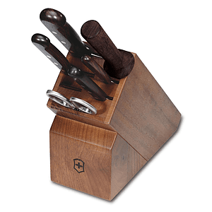 Victorinox® - Swiss Army German Made 7-Piece Wood Block Knife Set
