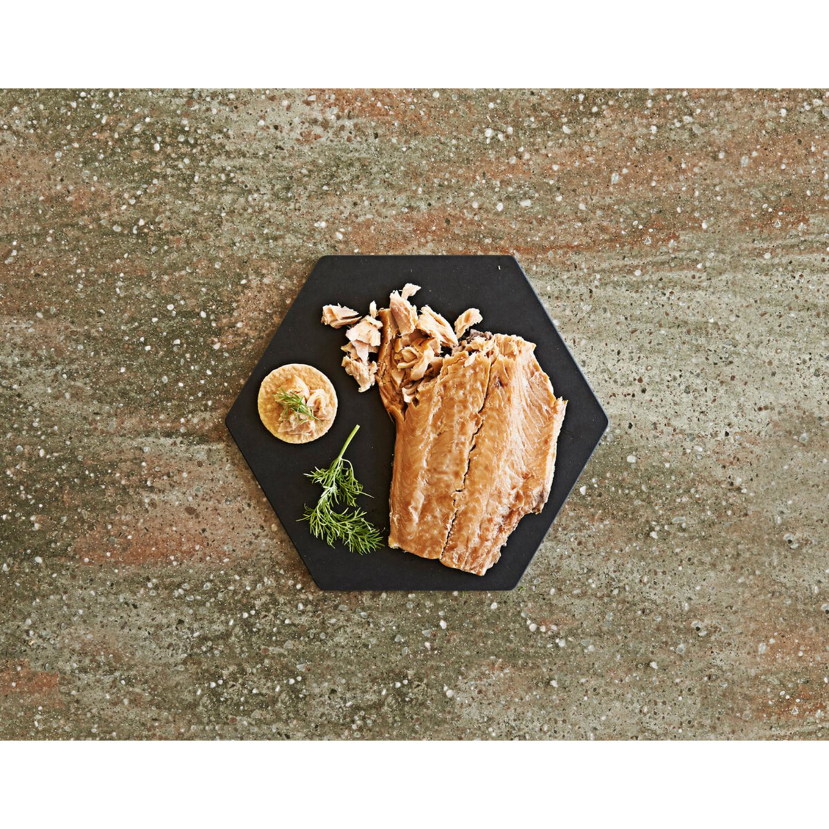 Epicurean - Victorinox® USA Made Serving & Display Hexagon Small Slate Colored Board