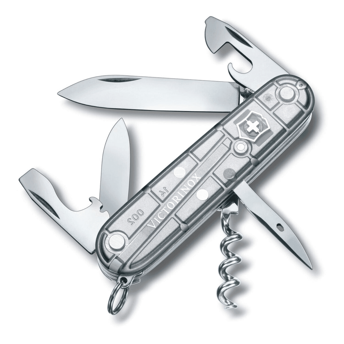 Victorinox® - Swiss Army Spartan Silver Tech Swiss Made Knife