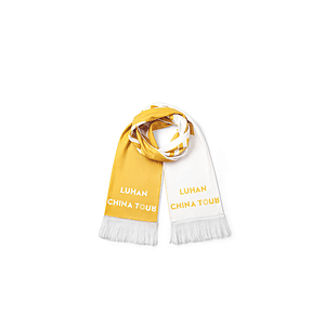 Velvet Winter Sublimation Printing Scarf w/ Tassel