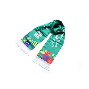 Premium Summer Sublimation Printing Scarf w/ Tassel